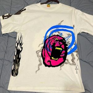 Graphic Design Cactus Jack T shirt by Travis Scott